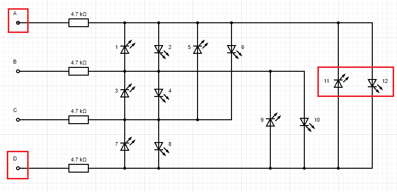 4 GPIO pairs AD